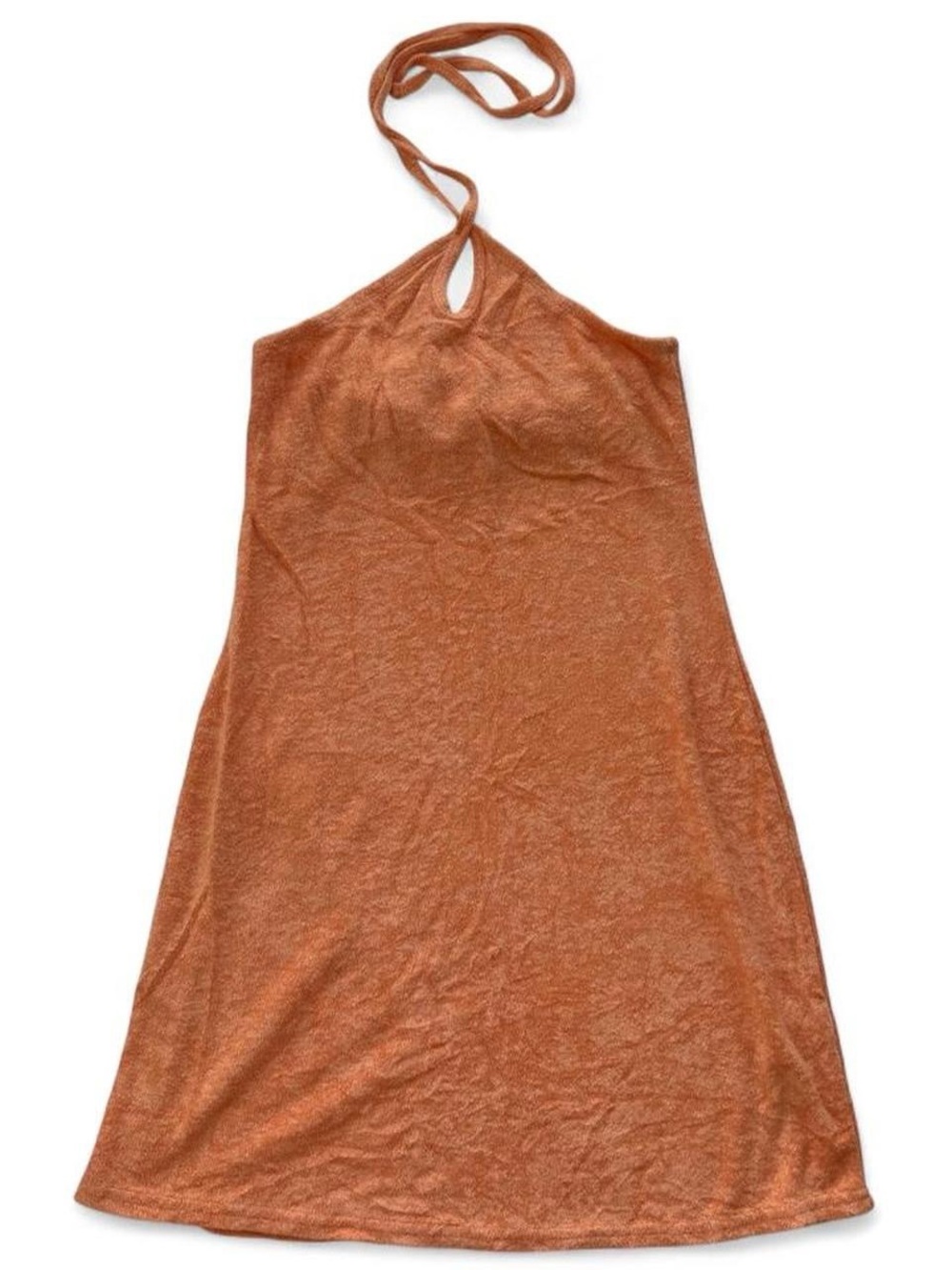 Hollister Orange Halter Dress